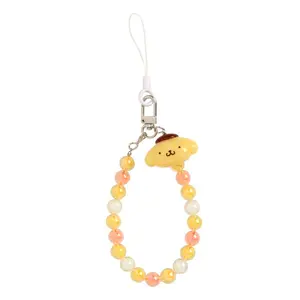 Pompompurin Beaded Smartphone Charm