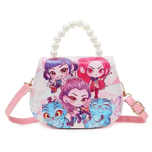 Anime Kpop Witch Crossbody Bag Women Shoulder Purse Coin Purse Trendy Street Style Casual Hot New Crossborder,summervibes