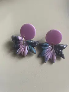 Mermaid Lotus Earrings