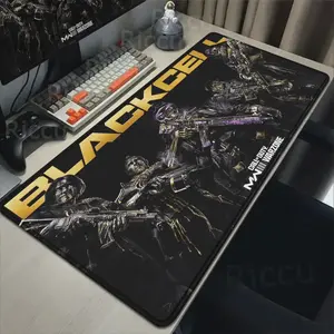 Call of Duty Black Cell Gaming Mouse Pad, Keyboard Mat, COD Black Cell Game Desk Mat, Call of Duty Video Game Playmat For Computer Accessories, Gift For Gamers