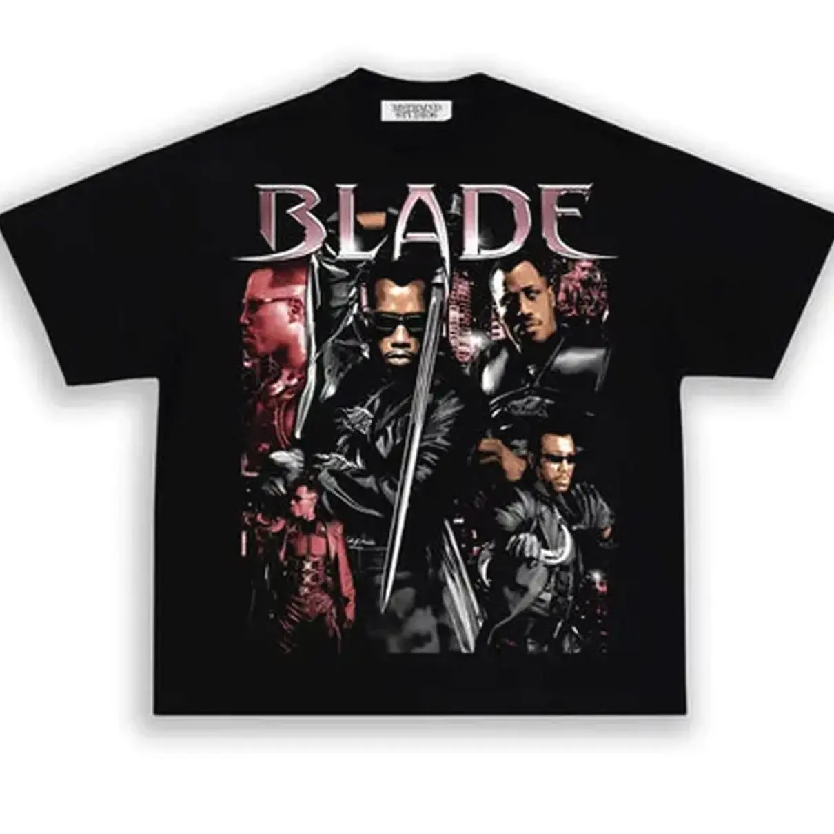 Blade Movie T-shirt, Wesley Snipes Graphic Tee, Vampire Hunter Apparel, Comic Book Merch, Fashion Cotton, Full Colors, Full Sizes, For Men, For Women