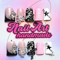 Diamond bear fringed pentagram