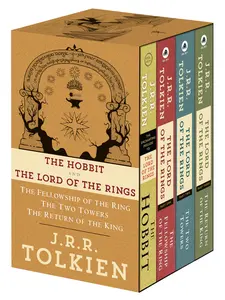 J.R.R. Tolkien 4-Book Boxed Set: The Hobbit and the Lord of the Rings: The Hobbit, the Fellowship of the Ring, the Two Towers, the Return of the King -- J. R. R. Tolkien - Boxed Set