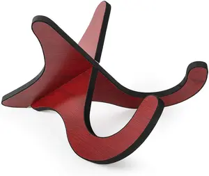 Wooden Ukulele Stand Violin Mandolin Folding Portable Stand (rosewood)