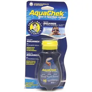 Hach  Aquachek Biguanide Test Strip, Blue