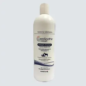 CeraSoothe CHX+ KET Antiseptic Shampoo - 16 oz Bottle