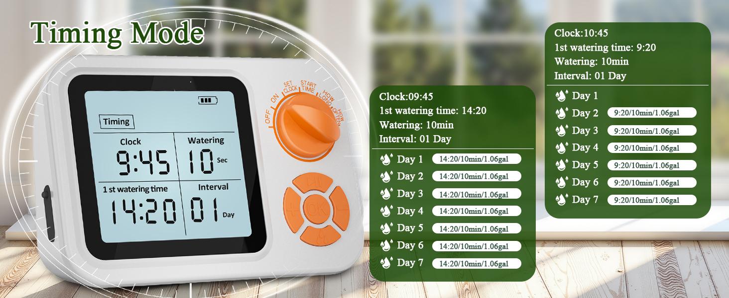 Automatic Plant Waterer Indoor, Auto Watering System for 15 Potted Plants with Programmable Timer, Smart Soil Moisture Sensor, Self Watering Plants Devices for While Away, Vacation Automatic Plant Waterer Indoor, Auto Watering System for 15 Potted Plants with Programmable Timer, Smart Soil Moisture Sensor, Self Watering Plants Devices for While Away, Vacation