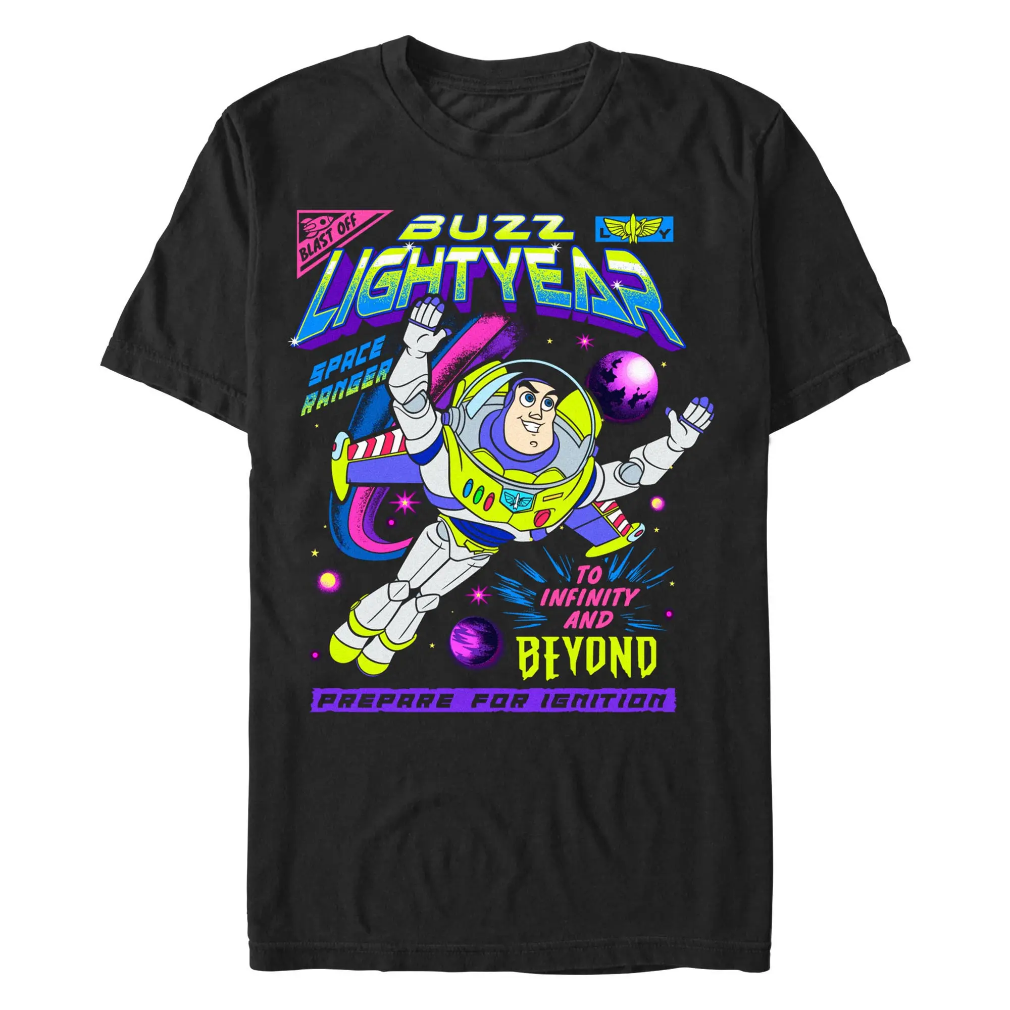 Men's Toy Story Buzz Beyond Comic T-Shirt