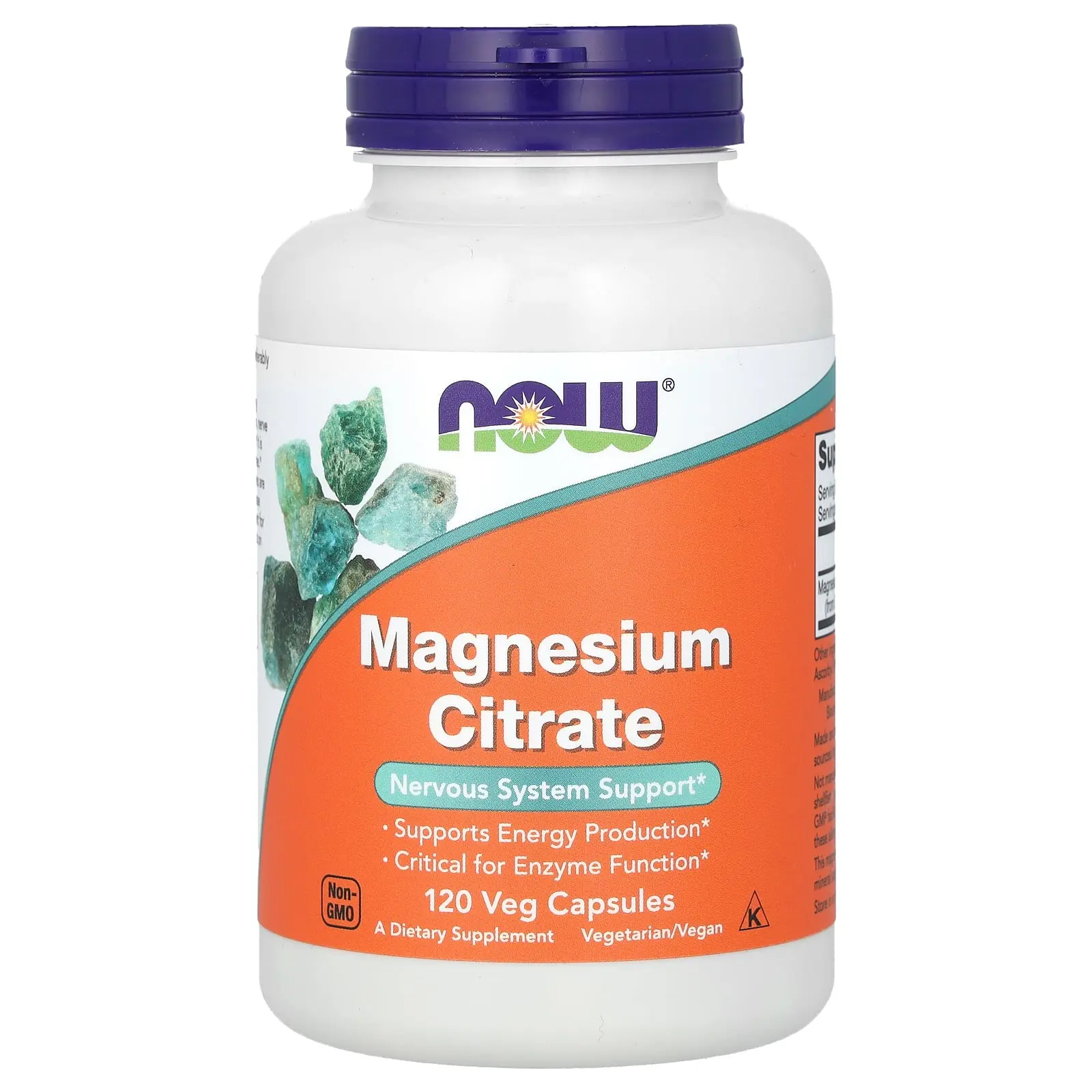 NOW Foods Magnesium Citrate, 120 Veg Capsules (133 mg per Capsule) NOW Foods Magnesium Citrate, 120 Veg Capsules (133 mg per Capsule)