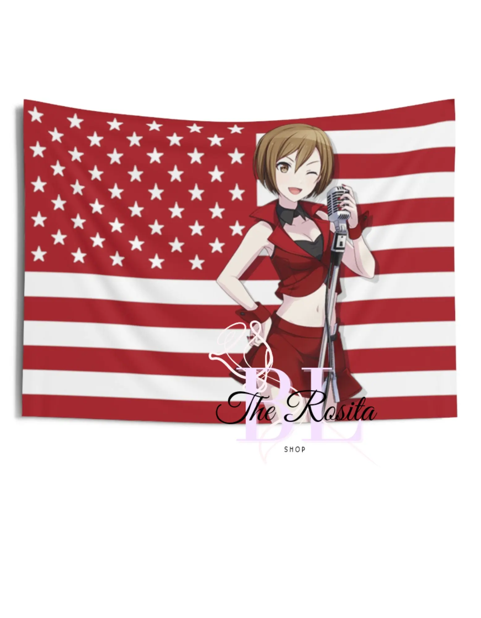 Meiko, American flag, Vocaloid,
