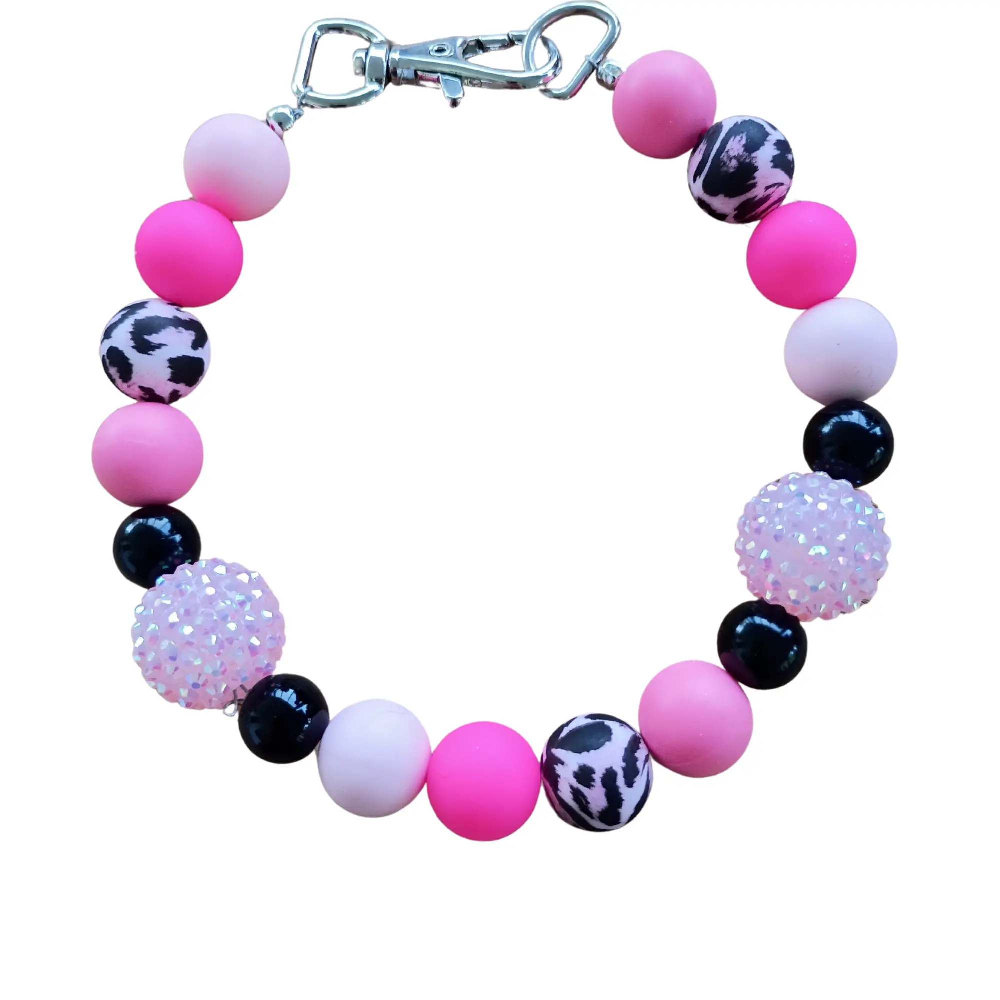 FurlaVie Beaded Pet Necklace Customizable Collar for Any Pet Handcrafted with Vibrant Beads Lightweight & Comfy for Everyday Wear Perfect for Gifts Events or Showcasing Your Pet's Unique Style