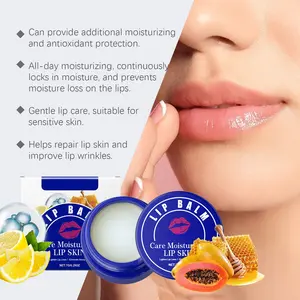 TrueRelief Lip Acne Balm Skin Care Natural Lip Acne Cream - Smooth Lip Color Corrector Balm with Lemon Papaya & Beeswax Hydrating Moisturizer for Even Lip Tone Smooth Texture & Fine Line Reduction