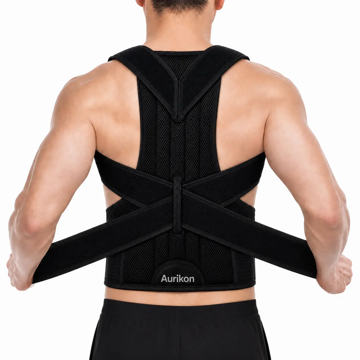 Lightweight Adjustable Posture Corrector for Men and Women, Comfortable Back Support Strap for Office, Home, Study and Daily Sitting or Standing Habits