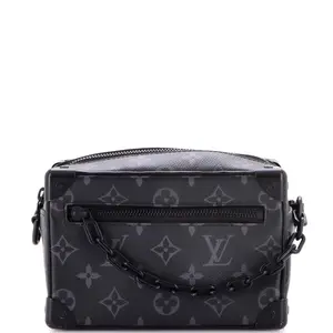 Pre-owned Louis Vuitton material Messenger Bags Soft Trunk Bag Monogram Eclipse Canvas Mini by Rebag