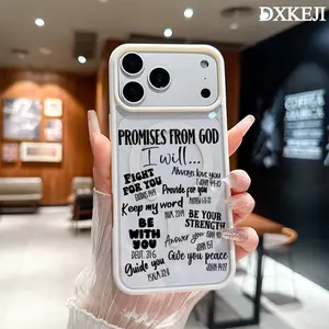 Cool Words Typography Aesthetic Bible Verse Style Magnetic MagSafe Phone Case for iPhone 17 Air/16 Pro Max 15 Pro 14 13 12 11 Plus Shockproof Slim Protective Cover Casing Christian Gifts for Women Sister Men
