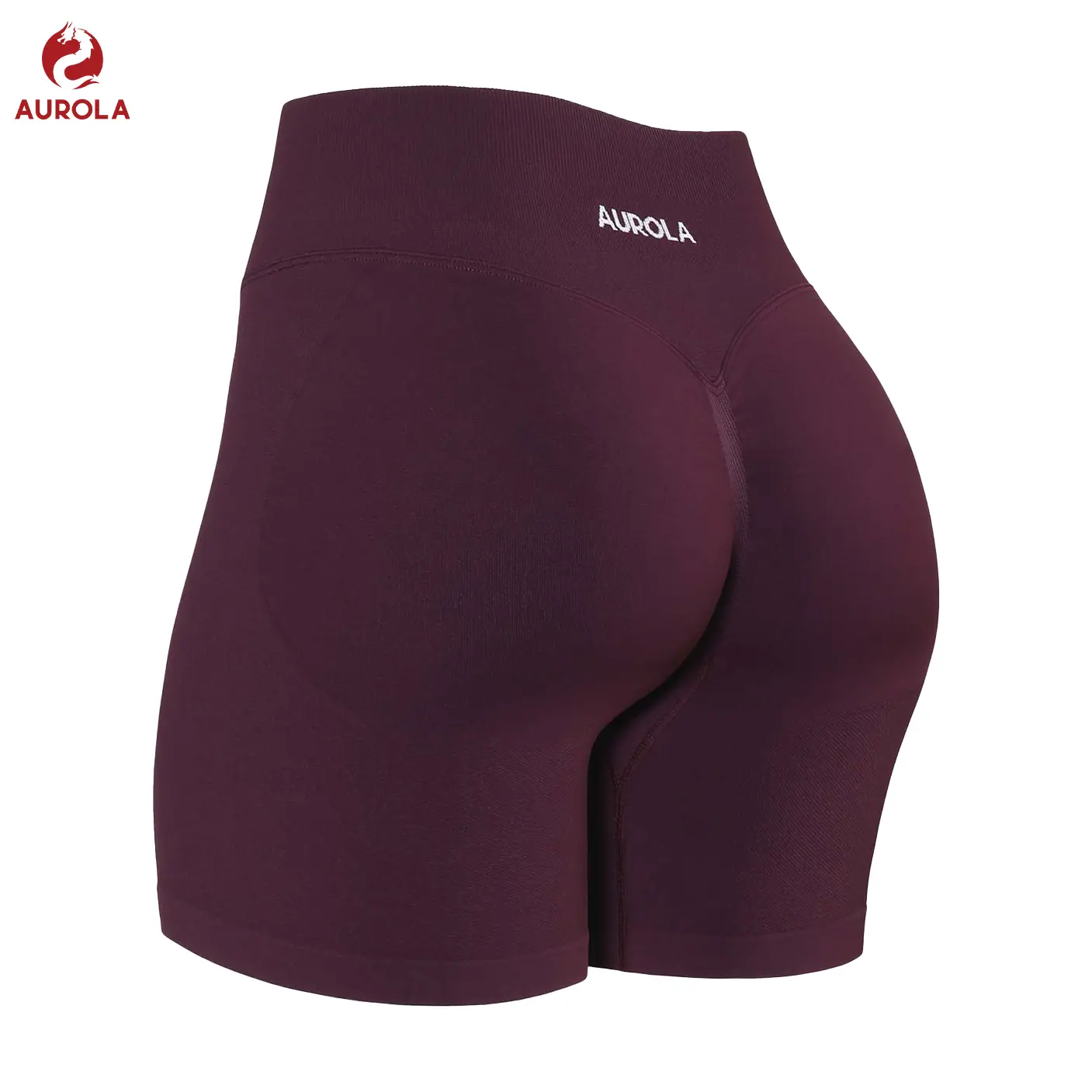 AUROLA Influence Collection Workout Shorts for Women,No Roll Up Squat Proof New Scrunch Seamless Compression Gym Short 5.5" Gym Exercise Activewear summerwins