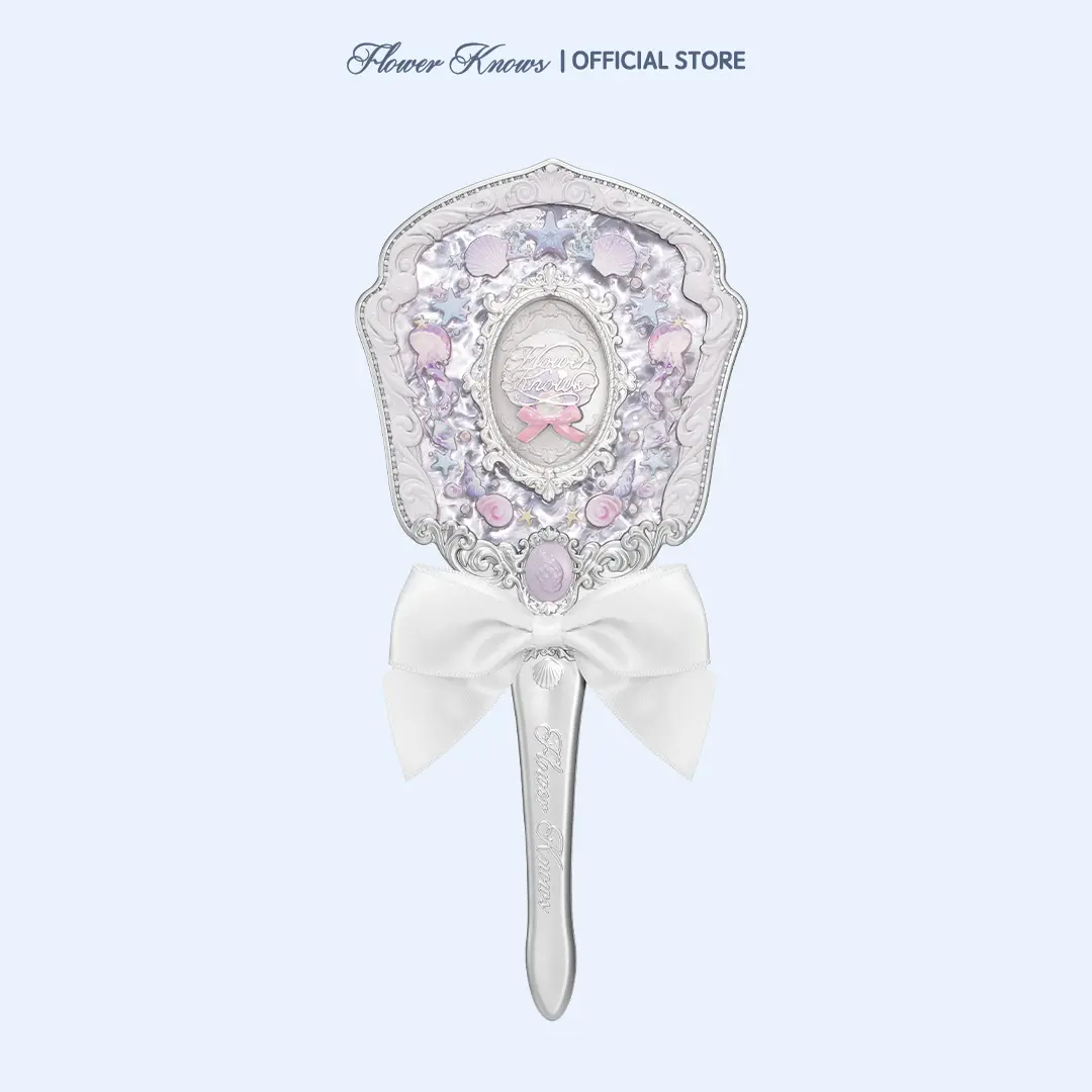 Flower Knows Shell's Jewel Collection Handheld Mirror - Makeup Product, Vanity Accessory, Selfcare Item, Ideal Gift for Beauty Enthusiasts Flower Knows Shell's Jewel Collection Handheld Mirror - Makeup Product, Vanity Accessory, Selfcare Item, Ideal Gift for Beauty Enthusiasts