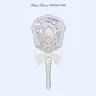 Flower Knows Shell's Jewel Collection Hand Mirror, Makeup Products, Vanity Accessory, Selfcare Item, Ideal Gifts for Girlfriend & Beauty Enthusiasts, #sohochic, Ideal for Christmas gift, Black Friday