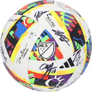 San Jose Earthquakes Autographed Match-Used Soccer Ball from the 2024 MLS Season with 22 Signatures - AE18353 - Fanatics Authentic Certified