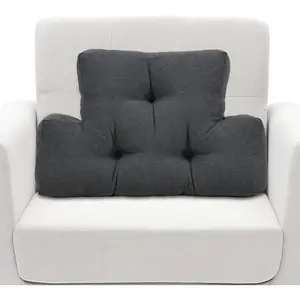 Back Pillow for Recliner Lumbar Support Pillow Soft and Fluffy Back Support Cushion Thick Lumbar Cushion for Chairs, Recliners,Sofa, Couch and Bed for Pain Relief