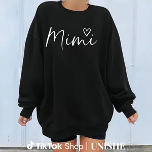 Unisex Mimi Sweatshirt – Perfect Heartfelt Gift for Grandmas & Mothers, 100% Cotton