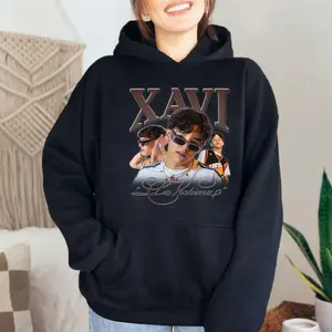 Xavi Look Hoodie Player A Regional Mexicano, Xavi Tshirt Mexican Corridos Musica La Diabla Merch Sweatshirt, Unisex Sweater Pullover Tee
