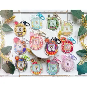Pirate Anime Character Tamagotchi Keychains