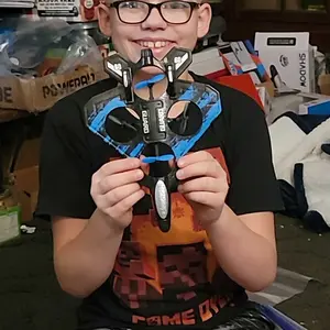 NETNEW 360° Stunt RC Airplane with Lights - Remote Control Jet Toy for Kids & Beginners, Durable Construction, Easy to Control, Indoor & Outdoor Use, Great Gift Idea