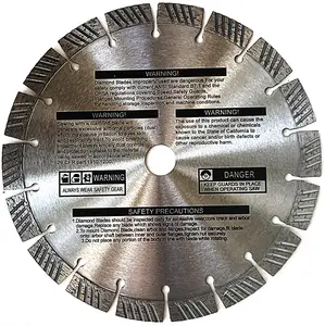 9'' Diamond Blade for concrete fits Milwaukee 2786-20 M18 Fuel 9" Cut-Off Saw