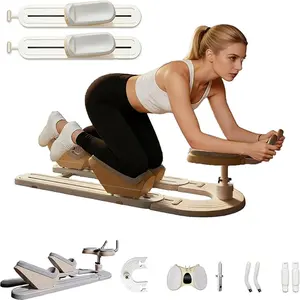 Spine Twist and Stretch Trainer,Lower-Back Pain Relief & Core Training Machine, Crawling Exercise Machine for Middle-Aged and Elderly People for Waist Toning, Leg Stretching