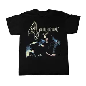 [Sale up to 30%] 05 Resident Evil 4 Ps2 Graphic T-Shirt - Design & Printed In The USA