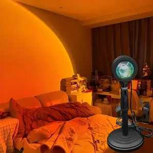 Sunset Projector Night Light, RGB 16 Color Changing Projector LED Lamp, Decorative Ambient Lights for Bedroom, Living Room, Home Decor
