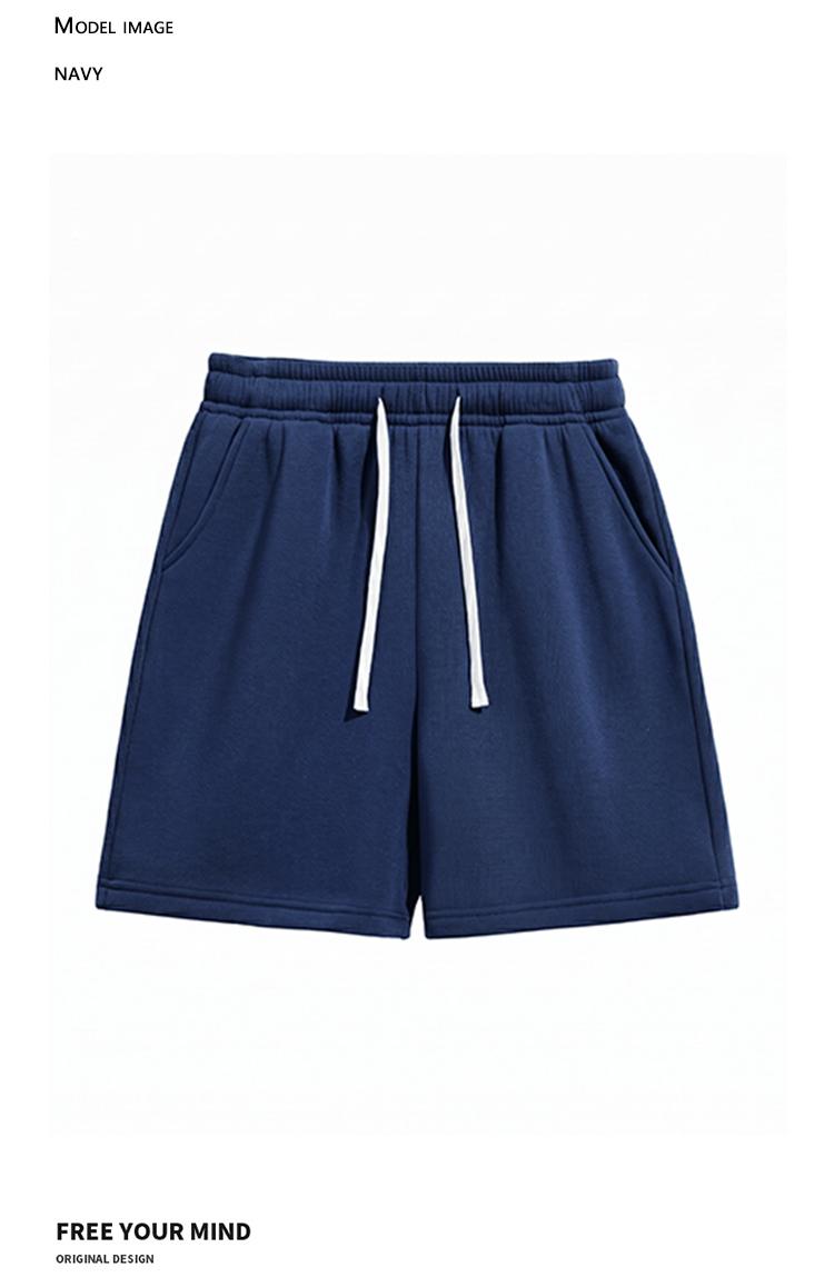 4-pack summer men’s shorts with a simple pocket design—versatile casual athletic shorts for everyday wear, featuring a drawstring waist for comfort.summervibes