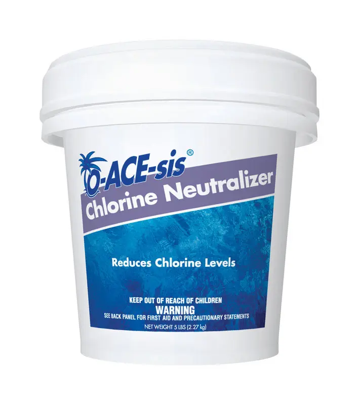 212 MAIN O-ACE-Sis 8012832 Chlorine Neutralizer Granules, 5 lbs 8-Pack, Low Water Hardness Support, Corrosion Prevention, Chlorine Level Reduction for Household Appliance Irons, Household Appliances Compatible