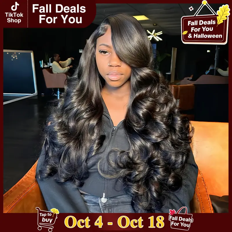 [New In] CheetahBeauty SKINLIKE Real HD lace Wigs 250% Density 13x6 Loose Body Wave HD Lace Front Wigs 13x6 Lace Front Remy Hair Brazilian Loose Body Wave Pre Plucked Natural Black wig #SohoChic #tiktokshopstockup
