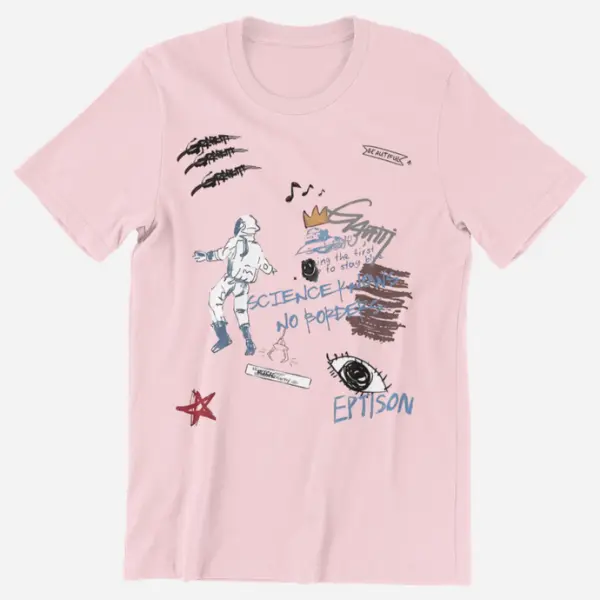 Jean-Michel Basquiat Unisex Vintage Graphic T-Shirt Street Art Style For Men And Women Daily Wear Casual Outings Perfect Gift For Art Lovers