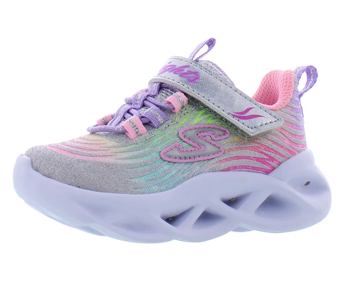 Skechers S Lights Mystical Bliss Unisex Toddler Shoes - 2-3 Years Toddler Size, Baby & Maternity Footwear, Toddler Size Unisex Shoes
