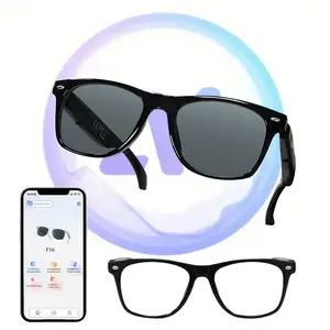 Smart Audio Glasses with Translation, Business Office Voice Assistant, Video Call Transcription, Built-In Lithium-Ion Battery, Wearable Smart Glasses, AI Smart Glasses,Cool Gadgets