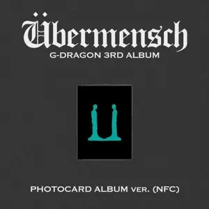 G-Dragon Album PC Version Übermensch, Official K-Pop Merchandise, Perfect Gift for Fans, High-Quality Sound Quality