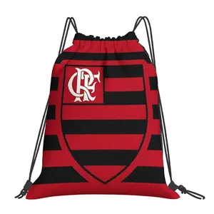 1pc Flamengo Football Drawstring Bags Outdoor Sports Portable Storage Bag Bundle Pocket Rope Bag