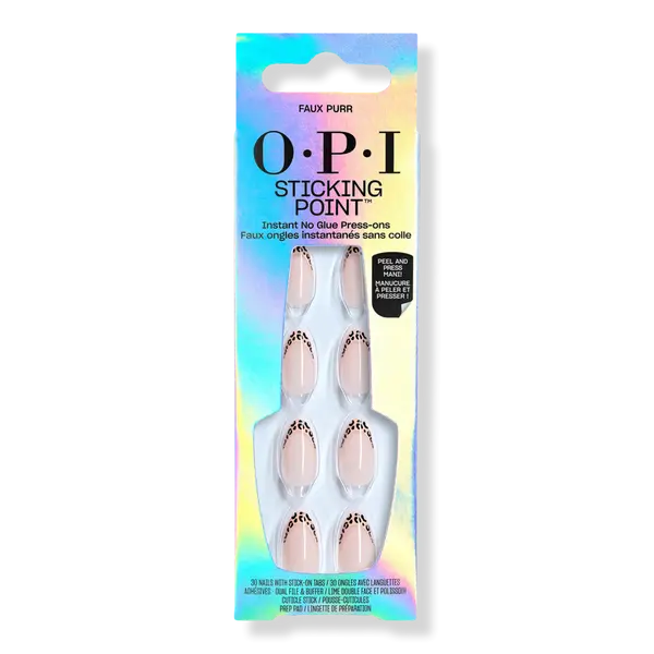 Sticking Point Press On Nails | Faux Purr