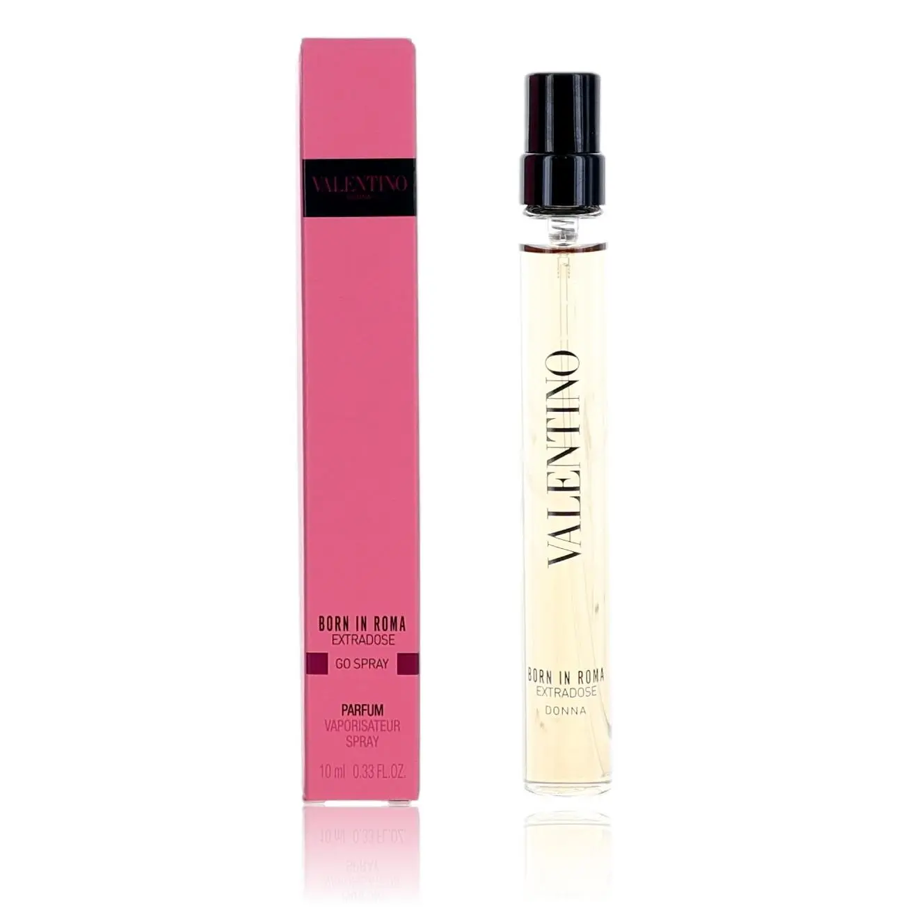 Valentino Donna Born In Roma Extradose, 0.33oz Parfum Travel Spray women Fragrance Scent Fragrance Perfumes Edt Travel Spray Distinctive Fragrance Bottle Perfume