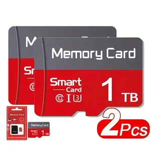 memory card, Micro SD card, flash memory, SD card, TF/SD card, suitable for SD card, compatible with tablet computers/cameras/smartphones/laptops/PCS/car audio/game consoles/audio devices. Securely store your files!