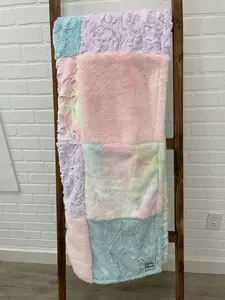 Pastel Poppy Minky Mama