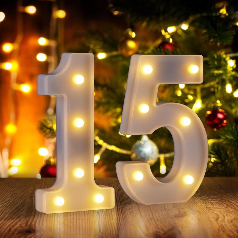 Marquee Numbers 3 Feet Tall Large Light Up Numbers 5th 15th 25th Five Is A Vibe Birthday Decorations Girl Boy Big Yellow Light Outdoor Anniversary Decorations Balloon Arch Kit Party Backdrop