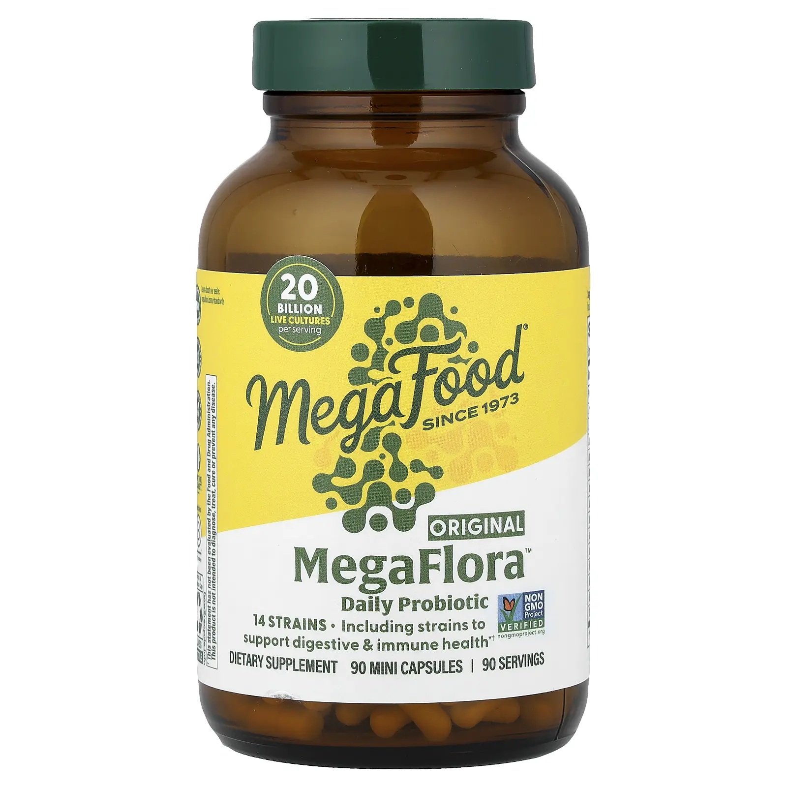 MegaFood MegaFlora™, 90 Mini Capsules