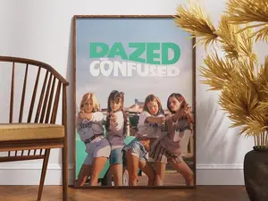 Dazed and Confused Poster, Retro Movie Poster, Vintage Poster, Home Decor, Gift for Her, Gift for Him, Matthew McConaughey, Printable Art