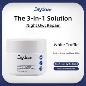 【 [Christmas Promotion]】Jaydear White Truffle Applicator Mask for Overnight Hydration, Repair & Radiance - 100ml - Skincare Brightening Skin Repair-Christmas Gifts