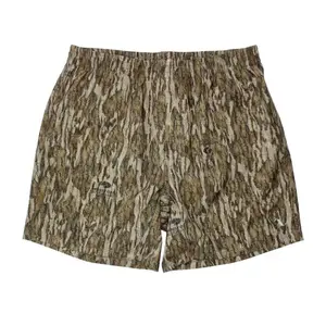 MOSSY OAK Bottomland Camo Swim Trunks, Hawaiian Shorts For Men Dad Friend, Aloha Shirt, Trendy Gift, Summer Shorts