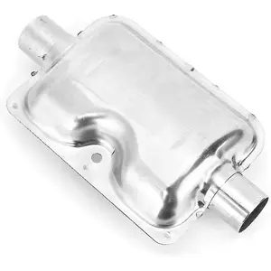 Heater Exhaust Silencer,24mm/0.94in Stainless Steel Diesel Parking Heater Silencer For 25mm/0.98in